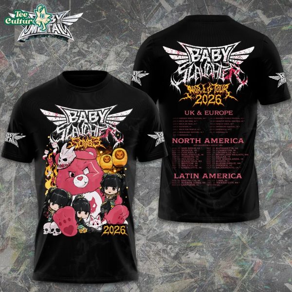 Babymetal World Tour 2026 3D Apparel