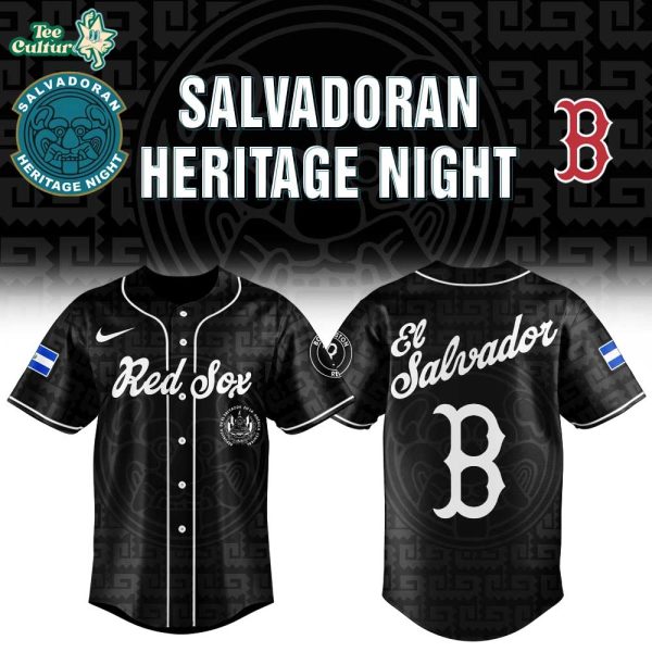 Boston Red Sox El Salvadoran Heritage Night Limited Baseball Jersey