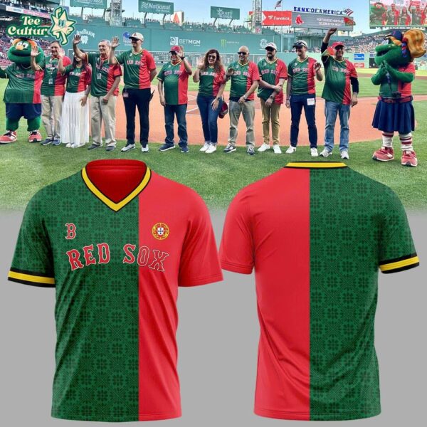 Boston Red Sox Portuguese Heritage Celebration Limited Edition Baseball Jersey