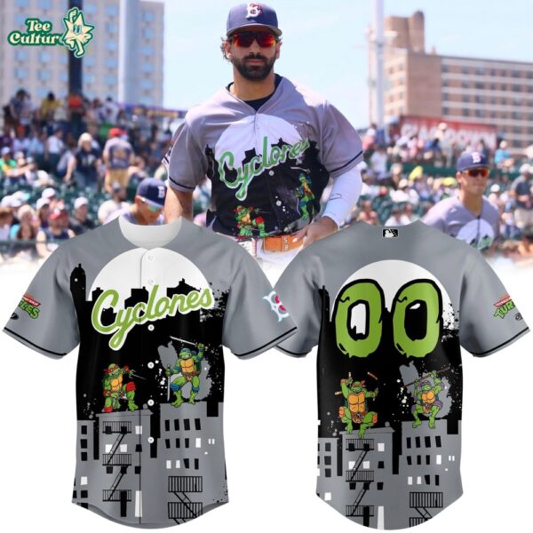 Brooklyn Cyclones TMNT 2026 Limited Edition Baseball Jersey