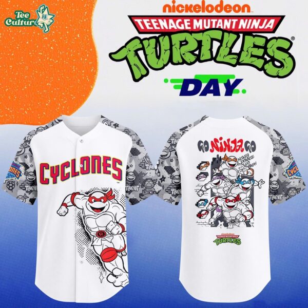 Brooklyn Cyclones x Teenage Mutant Ninja Turtles Day 2026 Special Baseball Jersey