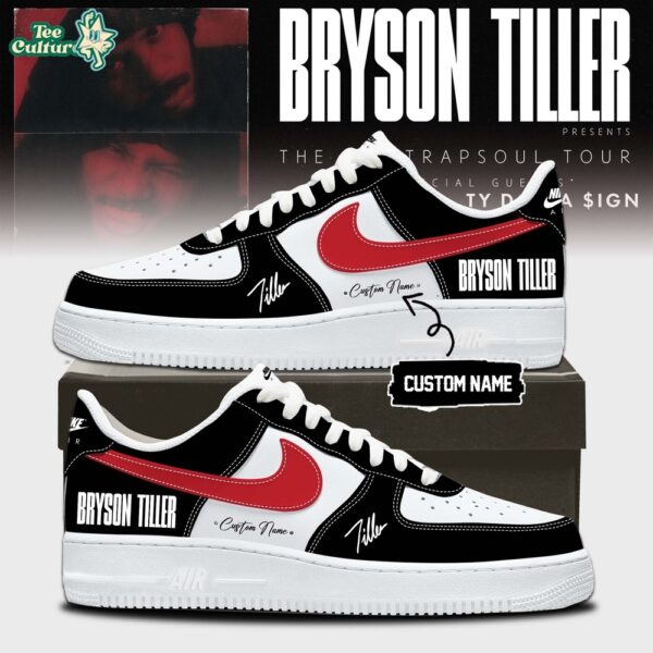 Bryson Tiller ”The Neo Trapsoul Tour” Signature - Shoes AF1