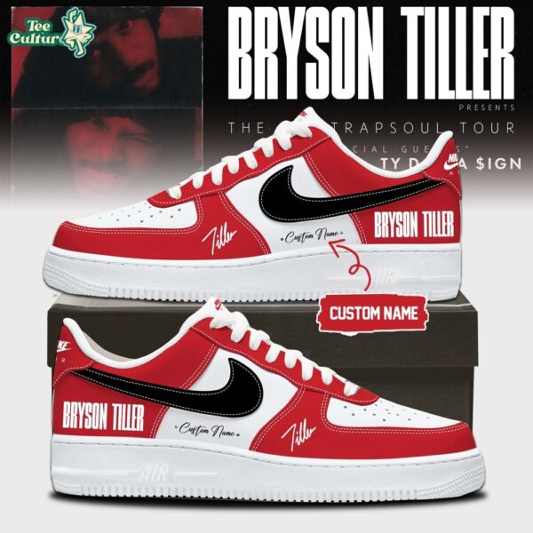 Bryson Tiller ”The Neo Trapsoul Tour” Signature - Shoes AF1 V3