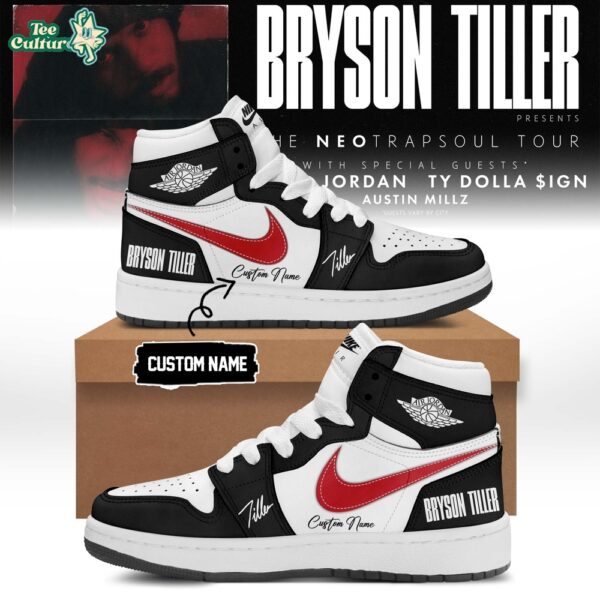 Bryson Tiller ”The Neo Trapsoul Tour” Signature - Shoes AJ1