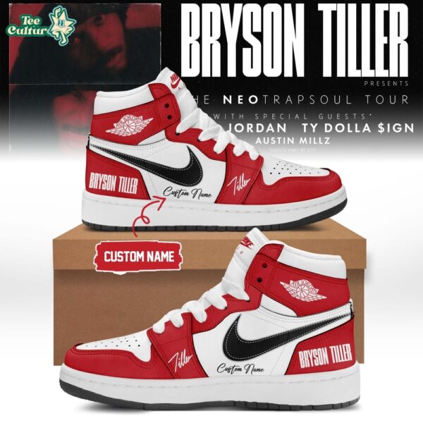 Bryson Tiller ”The Neo Trapsoul Tour” Signature - Shoes AJ1 V3