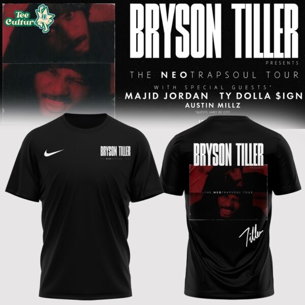 Bryson Tiller ”The Neo Trapsoul Tour” Signature - Tshirt