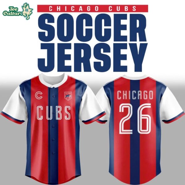 Chicago Cubs USA Soccer 2026 Limited Edition Baseball Jersey