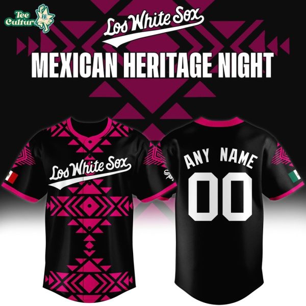 Chicago White Sox 2026 Mexican Heritage Night Jersey - Custom