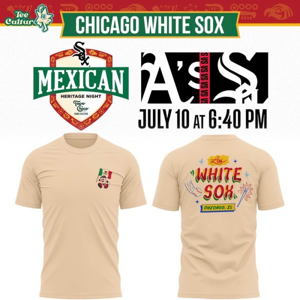 Chicago White Sox Mexican Heritage Night T-Shirt - Limited Edition