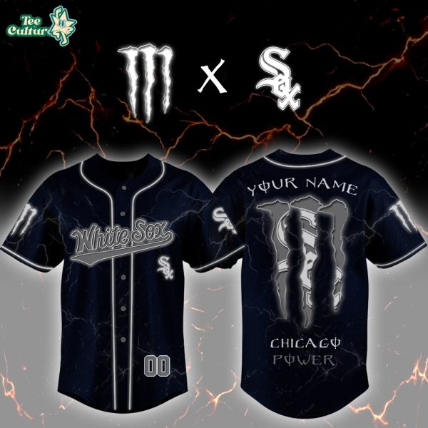 Chicago White Sox x Monster Style Special Edition Baseball Jersey - 3D Baseball Jersey