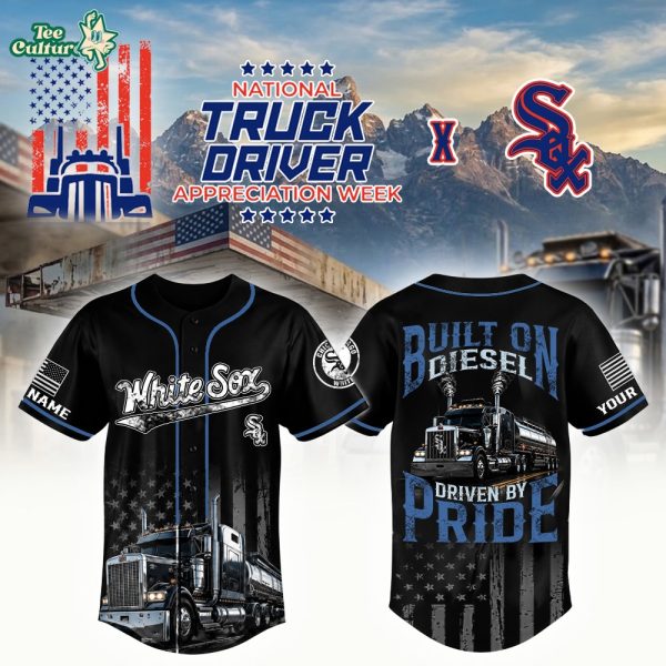 Chicago White Sox x National Truck Driver Appreciation Week Personalized Special Edition Jersey - 3D Baseball Jersey