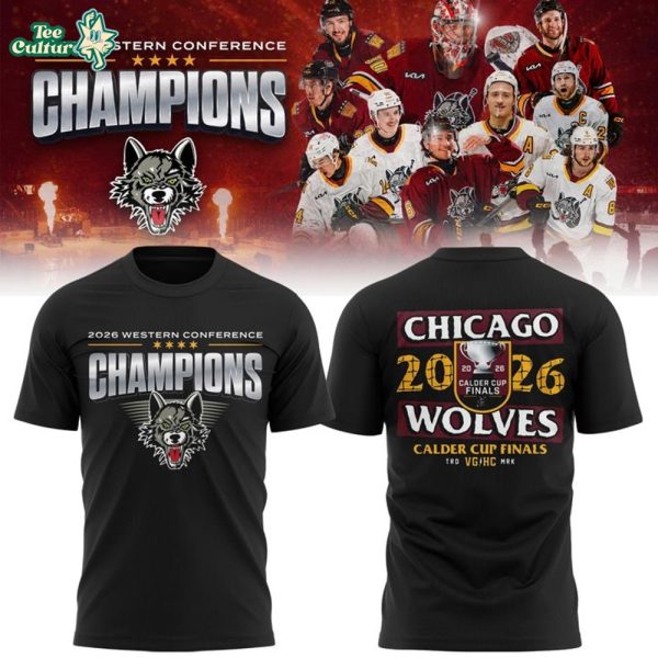 Chicago Wolves 2026 Calder Cup Finals Tee