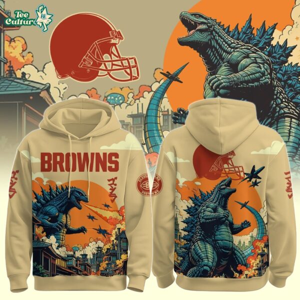 Cleveland Browns Godzilla Special Edition Hoodie