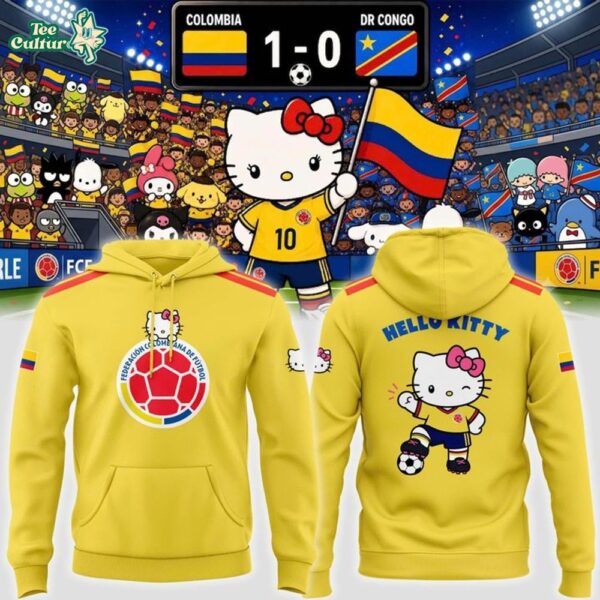 Colombia x Hello Kitty FIFA World Cup 2026 Limited Edition Hoodie