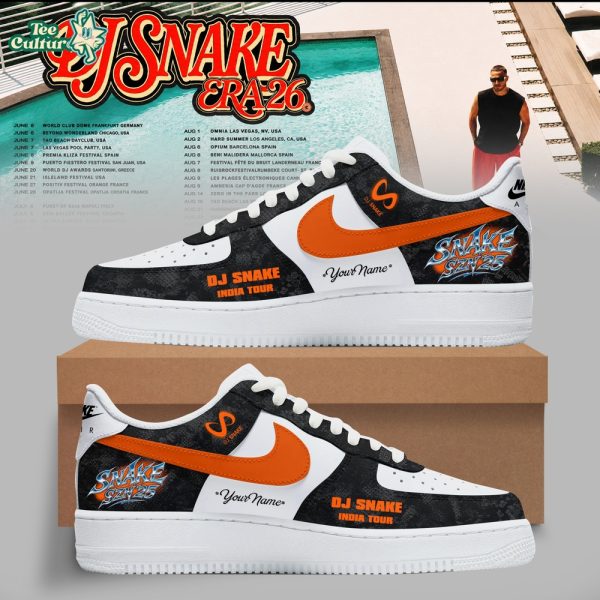 DJ Snake Tour Era 2026 Limited Edition Air Force 1 Shoes