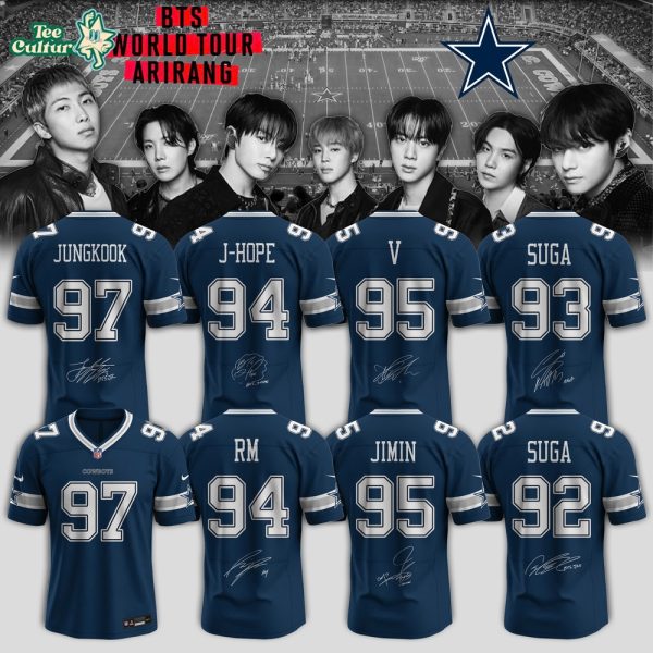 Dallas Cowboys x BTS World Tour 2026 Limited Edition Jersey