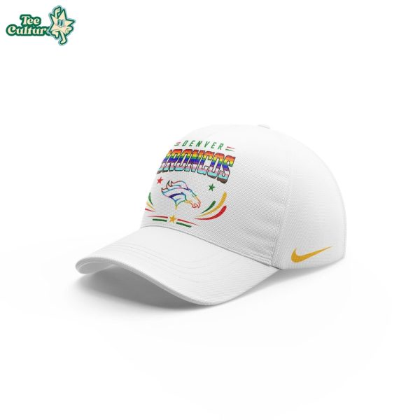 Denver Broncos 2026 Pride White Cap