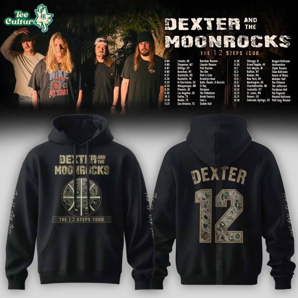 Dexter & The Moonrock The 12 Step Tour 2026 Hoodie V4