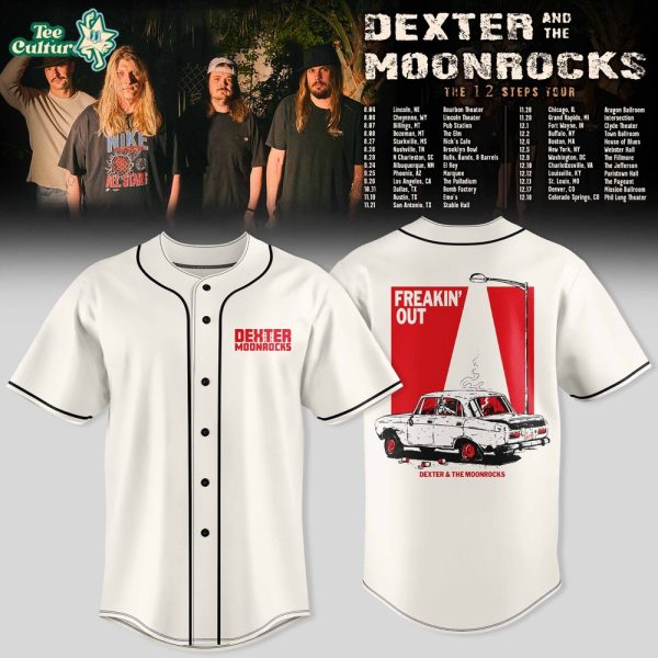 Dexter & The Moonrock The 12 Step Tour 2026 Jersey