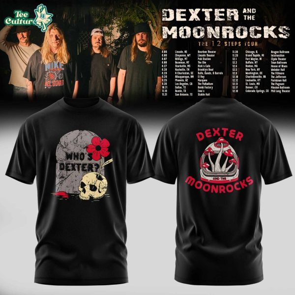 Dexter & The Moonrock The 12 Step Tour 2026 Tee V2