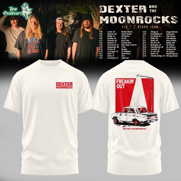 Dexter & The Moonrock The 12 Step Tour 2026 Tee V3