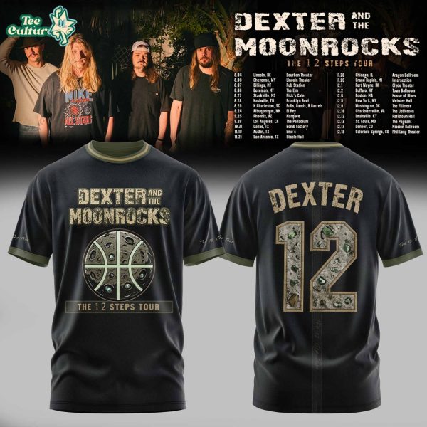 Dexter & The Moonrock The 12 Step Tour 2026 Tee V4