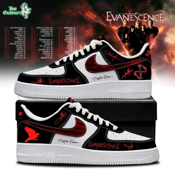 EVANESCENCE Sanctuary 2026 World Tour Limited Edition AF1 Sneakers