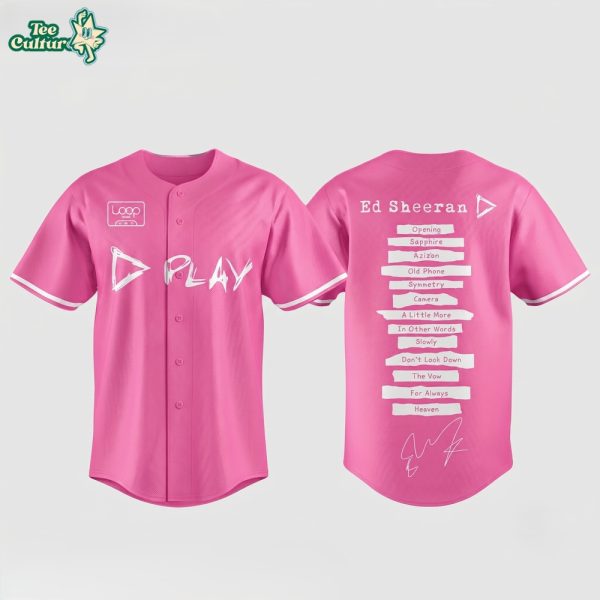 Ed Sheeran - Loop Tour 2026 Limited Edition Jersey Playlist
