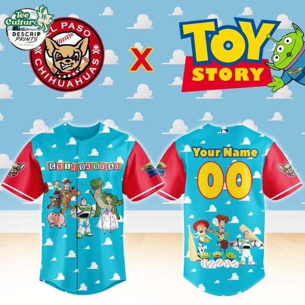 El Paso Chihuahuas x Toy Story Night Custom Baseball Jersey