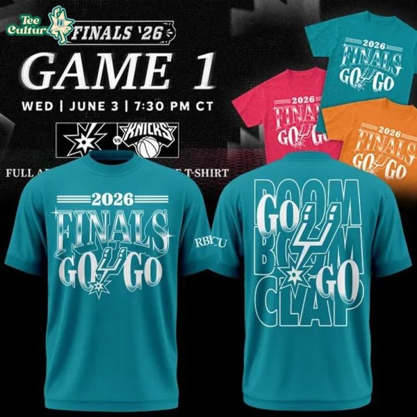 Exclusive San Antonio Spurs Game 1 Finals T-Shirt