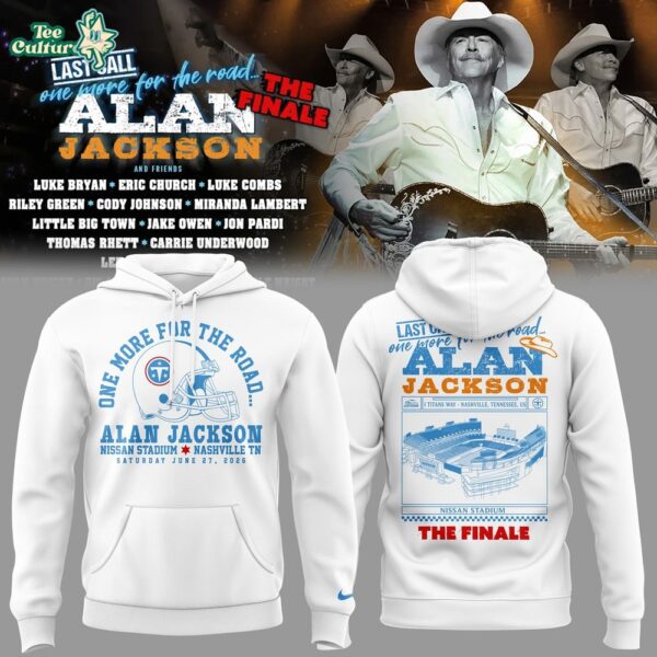 Exclusive Version 2026 Alan Jackson "Last Call... The Finale" Hoodie V2