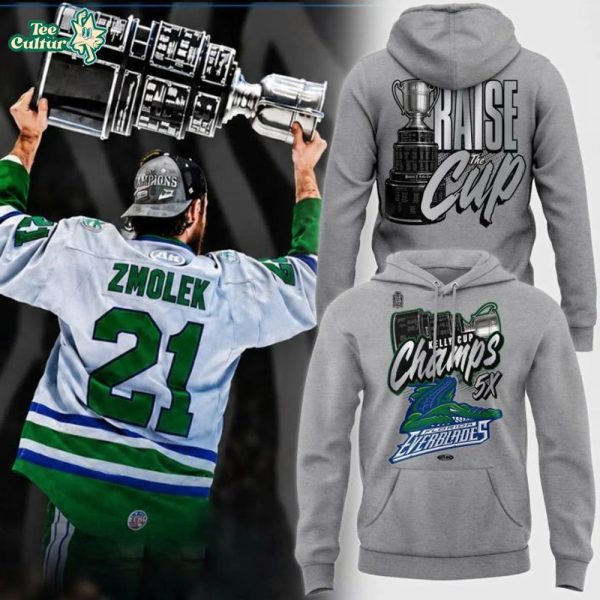 Florida Everblades Kelly Cup Champions 5x Championship Hoodie