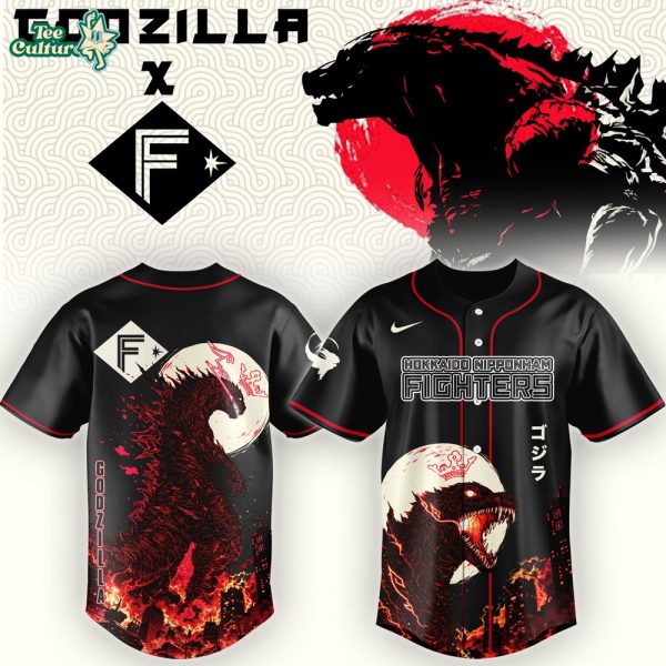 Fukuoka SoftBank Hawks Special Godzilla Minus Zero Limited Edition Jersey