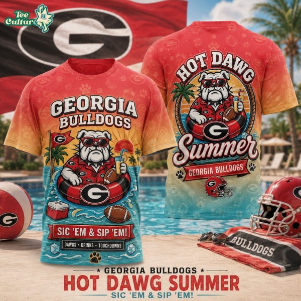 Georgia Bulldogs | Premium NCAA Summer 3D T-Shirt TD