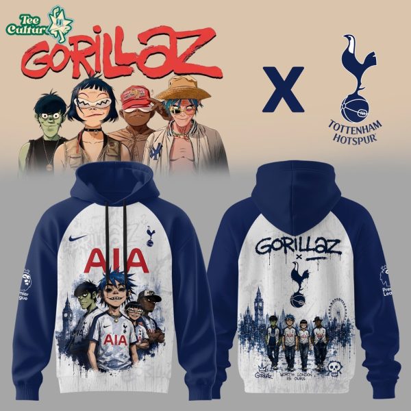 Gorillaz x Tottenham Hotspur Stadium 2026 Edition Hoodie