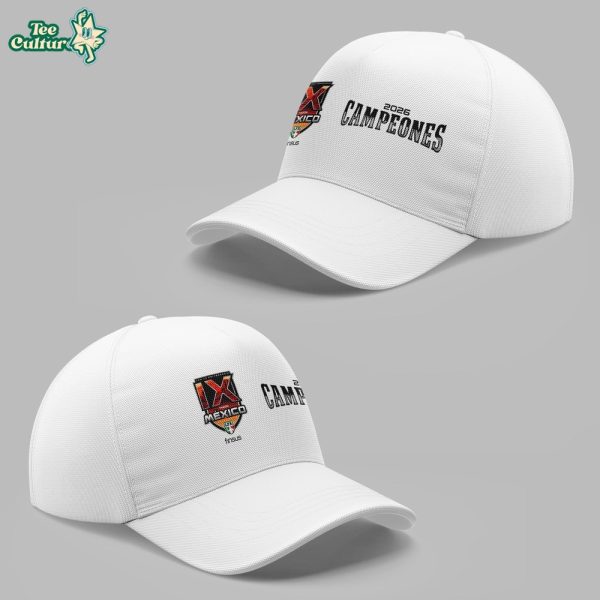 Gorra Campeones del Tazón México IX 2026 Caudillos de Chihuahua Cap