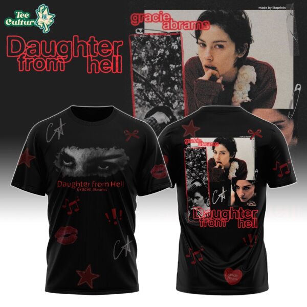 Gracie Abrams Daughter from Hell Album 2026 Limited Graphic T-Shirt