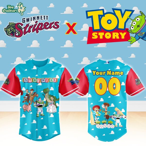 Gwinnett Stripers x Toy Story Night Custom Baseball Jersey