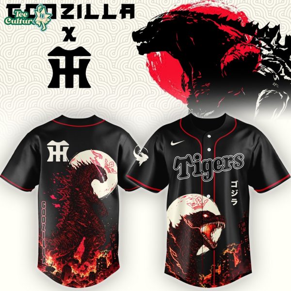 Hanshin Tigers Special Godzilla Minus Zero Limited Edition Jersey