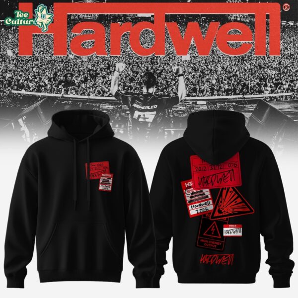 Hardwell 2026 World Tour Limited Edition Signature Hoodie