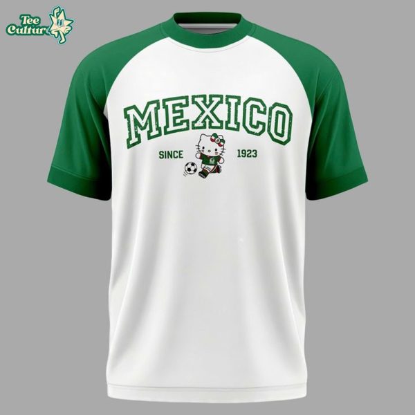 Hello Kitty x Mexico Soccer Since 1923 Limited Edition Shirt by Teesculture.com