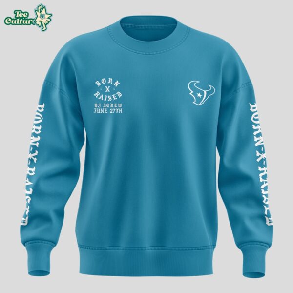 Houston Texans x DJ Screw 2026 Limited Edition Sweatshirt by Teesculture.com
