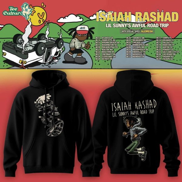 Isaiah Rashad Lil Sunny's Awful Road Trip Tour Hoodie V2