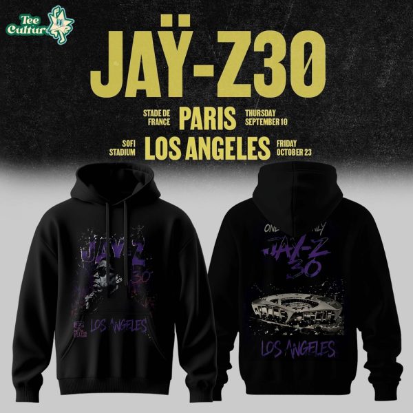 JAŸ-Z 30 Show Paris 2026 Edition Hoodie V3