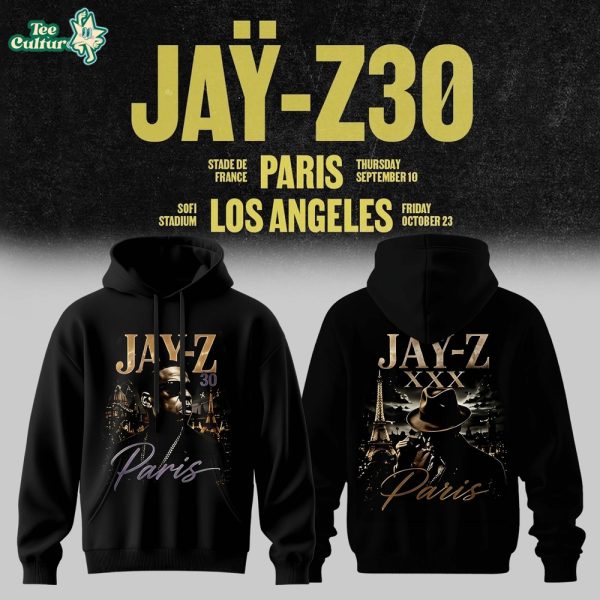 JAŸ-Z 30 Show Paris 2026 Edition Hoodie V5