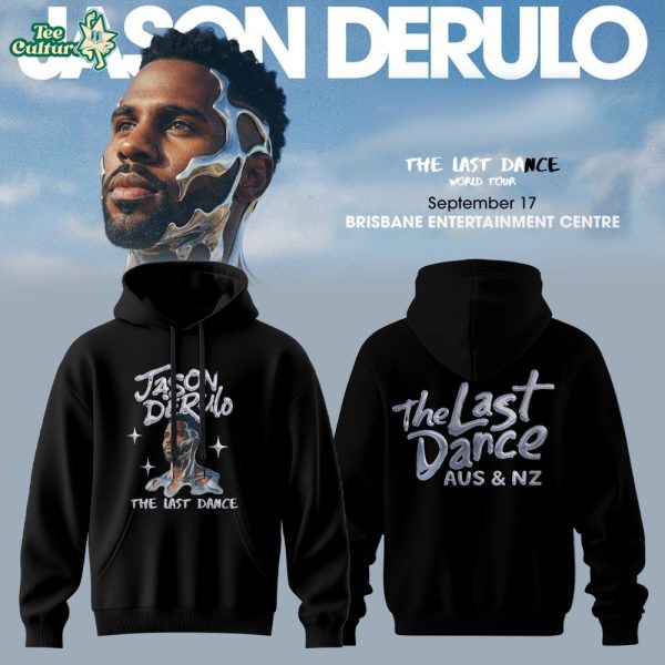 Jason Derulo The Last Dance World Tour 2026 AUS & NZ Hoodie