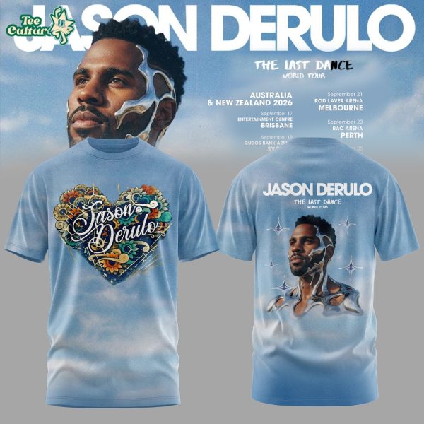 Jason Derulo The Last Dance World Tour Special T-Shirt