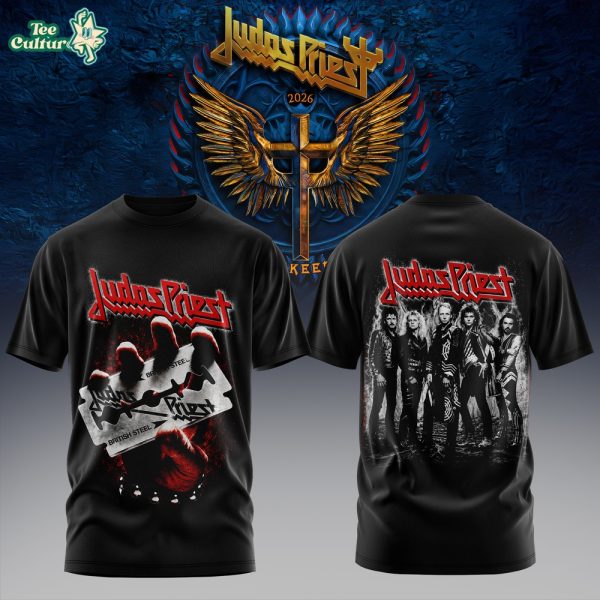 Judas Priest Faithkeepers 2026 Tour Vintage Metal Rock 3D Shirt