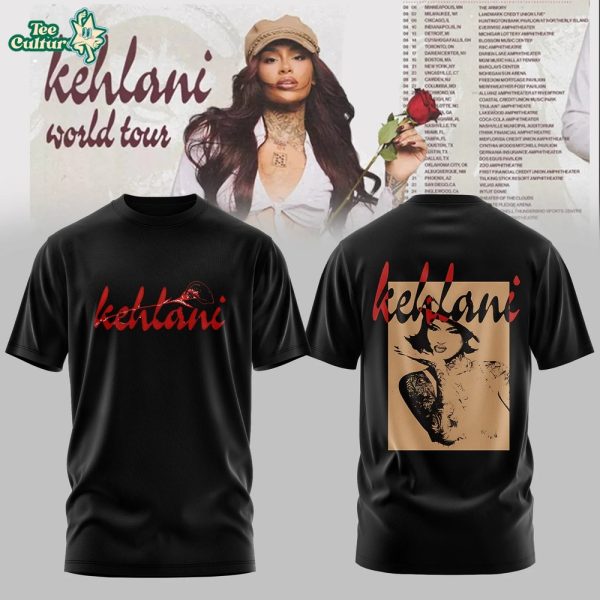 Kehlani World Tour 2026 T-Shirt Limited Edition