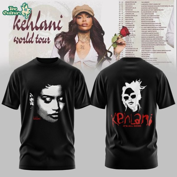 Kehlani World Tour 2026 T-Shirt Limited Edition V2